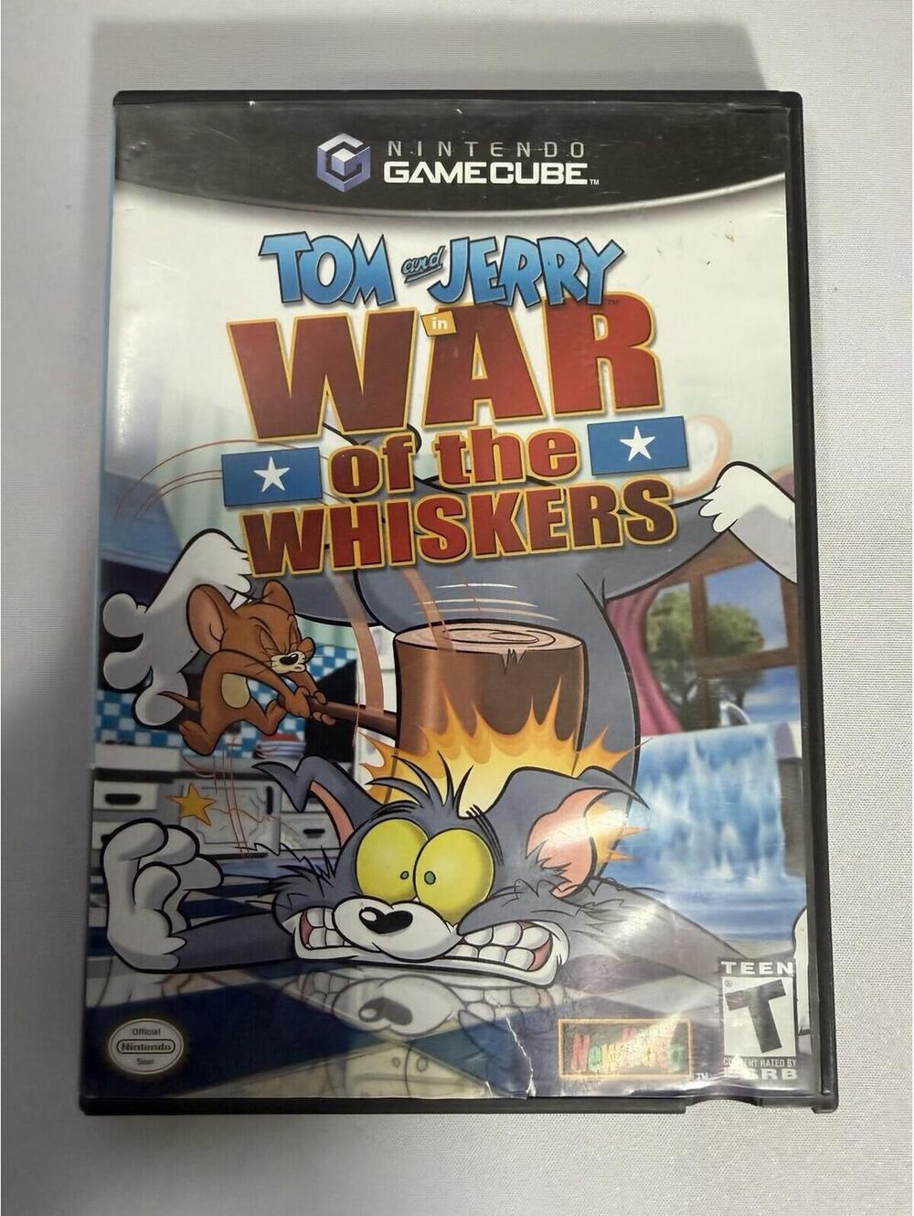 Tom and Jerry in War of the Whiskers (Nintendo GameCube, 2003) Working No Manual